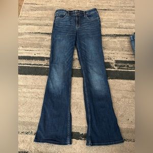 Hollister Mid Rise Boot Cut Jeans